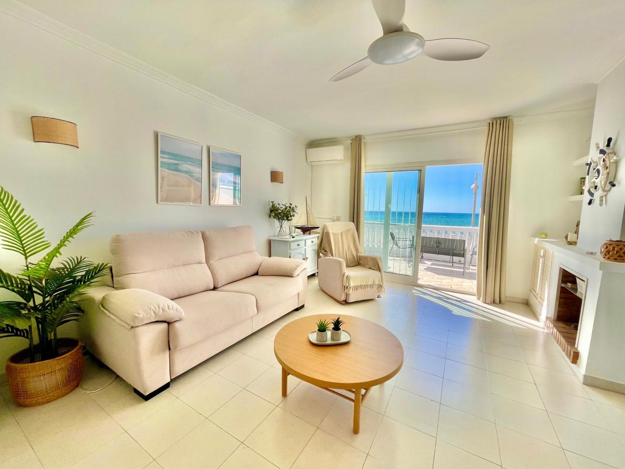 Apartamento Frontal Al Mar - Torrox Costa ภายนอก รูปภาพ
